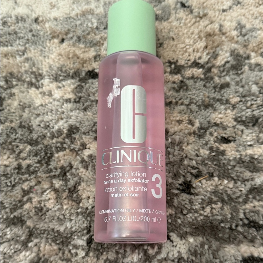Clinique Clarifying Lotion 3 - Pink and Mint